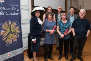 A community focus The leading poet, writer and broadcaster Ian McMillan presented the county s finest poets with their awards at the Cheshire Prize for Literature evening.