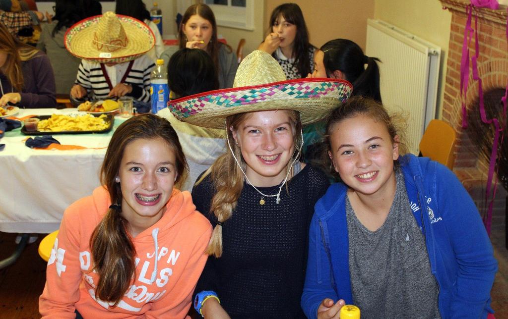 Boarders Fiesta! Friday night was the Inaugural Boarders Fiesta to celebrate the jam-packed half term.