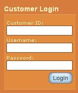 In the text fields provided, please enter the Customer ID, Username and Password provided to you by Edformation, Inc.