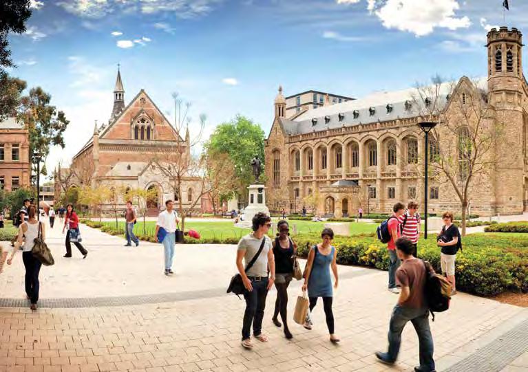 THE UNIVERSITY OF ADELAIDE Established in 1874, the University of Adelaide is Australia s third oldest university and the oldest university in South Australia.