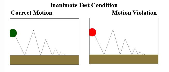 Source of Causal Energy 13 Inanimate Test Condition. In the Inanimate test condition infants saw the habituation causal event of direct launching.