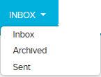 When you click the Messages icon, your Inbox automatically displays. Let s take a look at it.