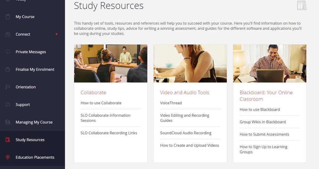 Study Resources Useful resources on how to complete your assessment task, sample essays and