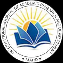 International Journal of Academic Research and Development ISSN: 2455-4197 Impact Factor: RJIF 5.22 www.academicsjournal.com Volume 3; Issue 1; January 2018; Page No.