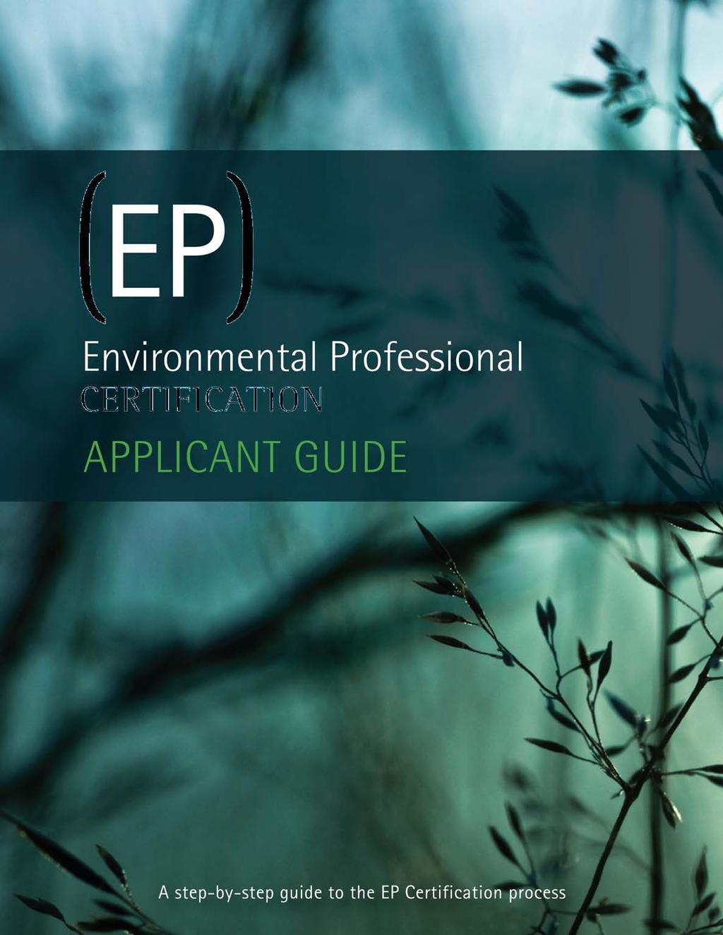 National Standard for Post-Secondary Environmental Programs Requirement for post-secondary