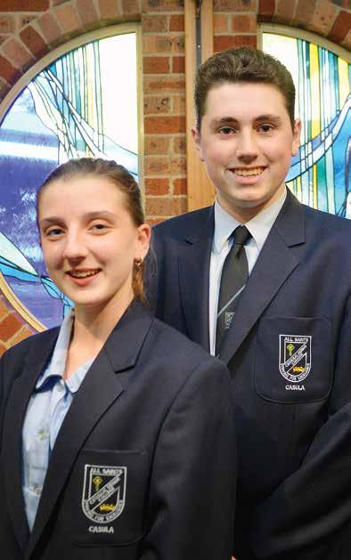 All Saints Catholic Senior College CASULA feeder colleges Students attending the following Catholic secondary colleges have priority enrolment at All Saints Catholic Senior College: All Saints