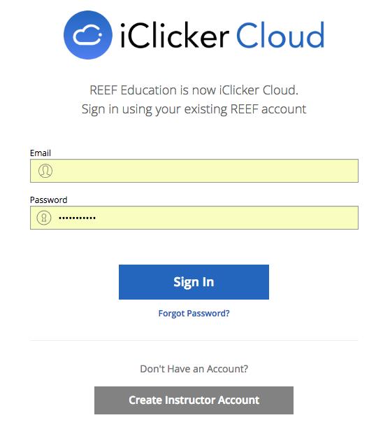 16 SIGN IN TO iclicker CLOUD ONLINE ACCOUNT With your iclicker Cloud online account, you can view your class roster,