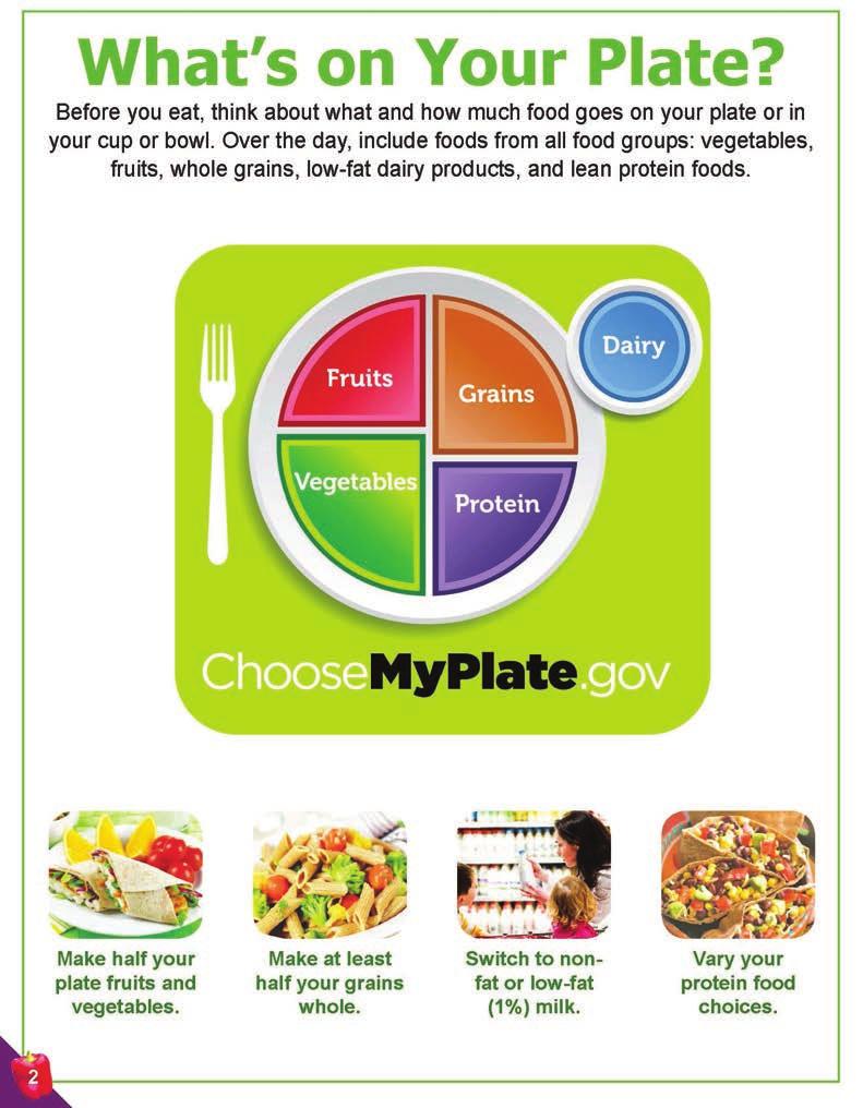 What s on Your Plate? The United States Department of Agriculture (USDA) launched MyPlate in May 2011 as a reminder to help consumers make healthier food choices.