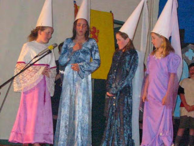 1.3 The Arts The major focus of our Arts programme in 2004 was the staging of our Whole School Concert Kids In Camelot. weather was not kind and the carnival had to be completed on a second day.