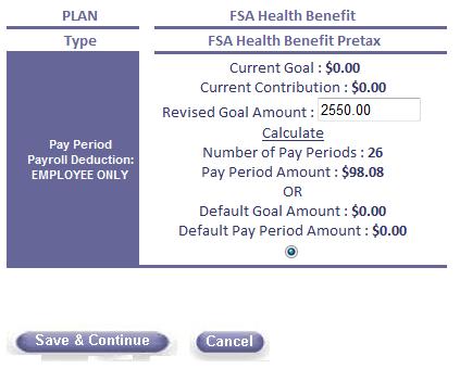 Flexible Spending Account (FSA) Enrollment: Note: If you are enrolled in FSA you must re-enroll each year for the Flexible Spending Account. 1.