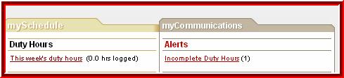 Resident Duty Hours Tracking Compliance Duty Hours - Access from your MedHub Home page Upper Left hand corner: - Document / verify duty hours