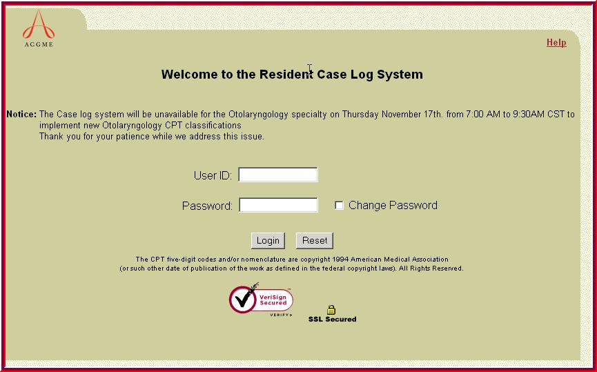 Procedures / Case Logging (2) Some programs require you to