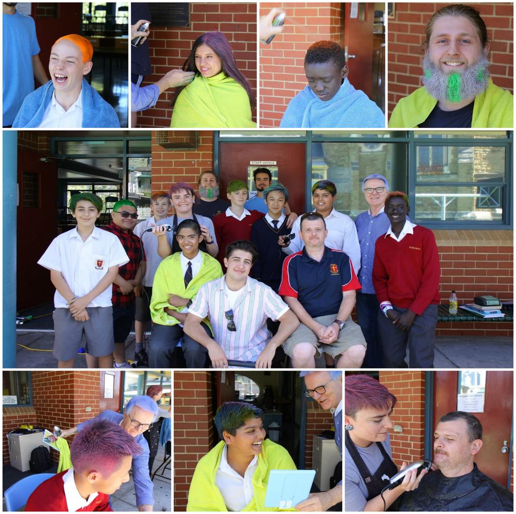 W@SP (Wellbeing @ Simonds Program) NEWS World s Greatest Shave: On two consecutive Fridays, boys shaved and coloured their hair to raise awareness of and funds for research into blood cancer and for
