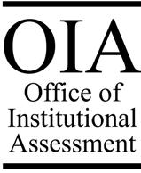 Office of Institutional Assessment D111 Mason Hall, MS 3D2 703-993-8834 assessment@gmu.edu http://assessment.gmu.edu Director Karen M. Gentemann, Ph.D. genteman@gmu.