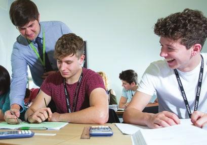 Our 6 th Form is unique in that it benefits from the state-of-the-art facilities whilst having a separate building that allows us to offer students an independent, dedicated 6 th form environment.