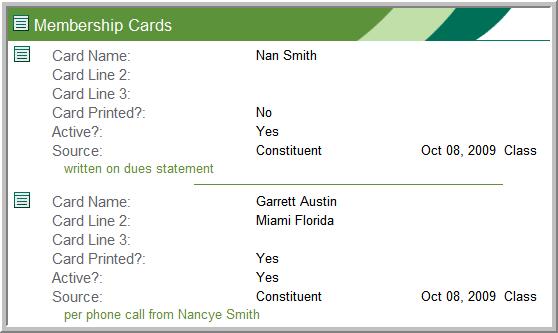 Check Source: constituent Comment: per phone call from Nancye Smith 2. Insert.