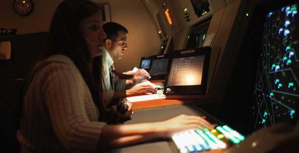 Air Traffic Control Did you know that people separate aircraft at major airports in