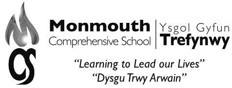 MONMOUTH COMPREHENSIVE SCHOOL Learning to Lead our Lives Policy for All External Examinations, Coursework &