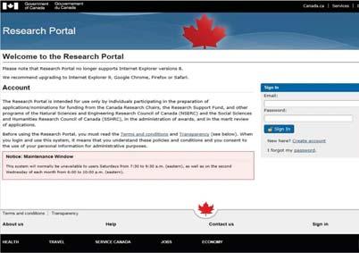 In addition, you must: be a Canadian citizen or permanent resident of Canada intend to pursue a Master s program with a significant research component have completed, as of December 31 of the year of