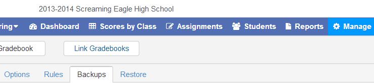 The Include Scores of 0 option will include or exclude assignments with a score of 0 from the statistical analysis.