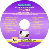 P11 Grade Level: 1 st Full Curriculum Software Product Description The 1 st Grade Math offers comprehensive course contents that meet and exceed state and national standards.
