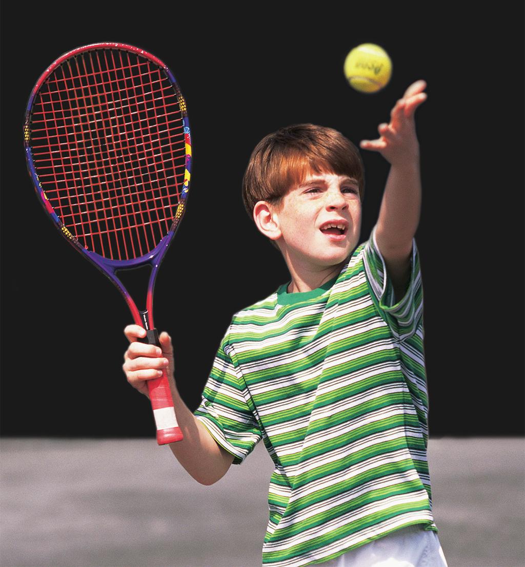 Tennis Our program offers an exciting and innovative tennis experience guaranteed to keep even the youngest players laughing, learning, and involved.