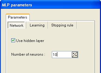 Modifying the network parameters We can improve the power of the neural network when we modify the number of neurons in the hidden layer.