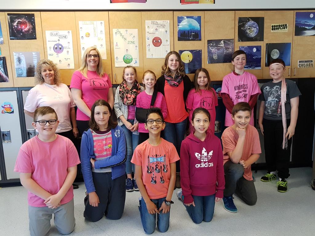 The Anti- Bulling Campaign. Pink Shirt Day We Are Titans!