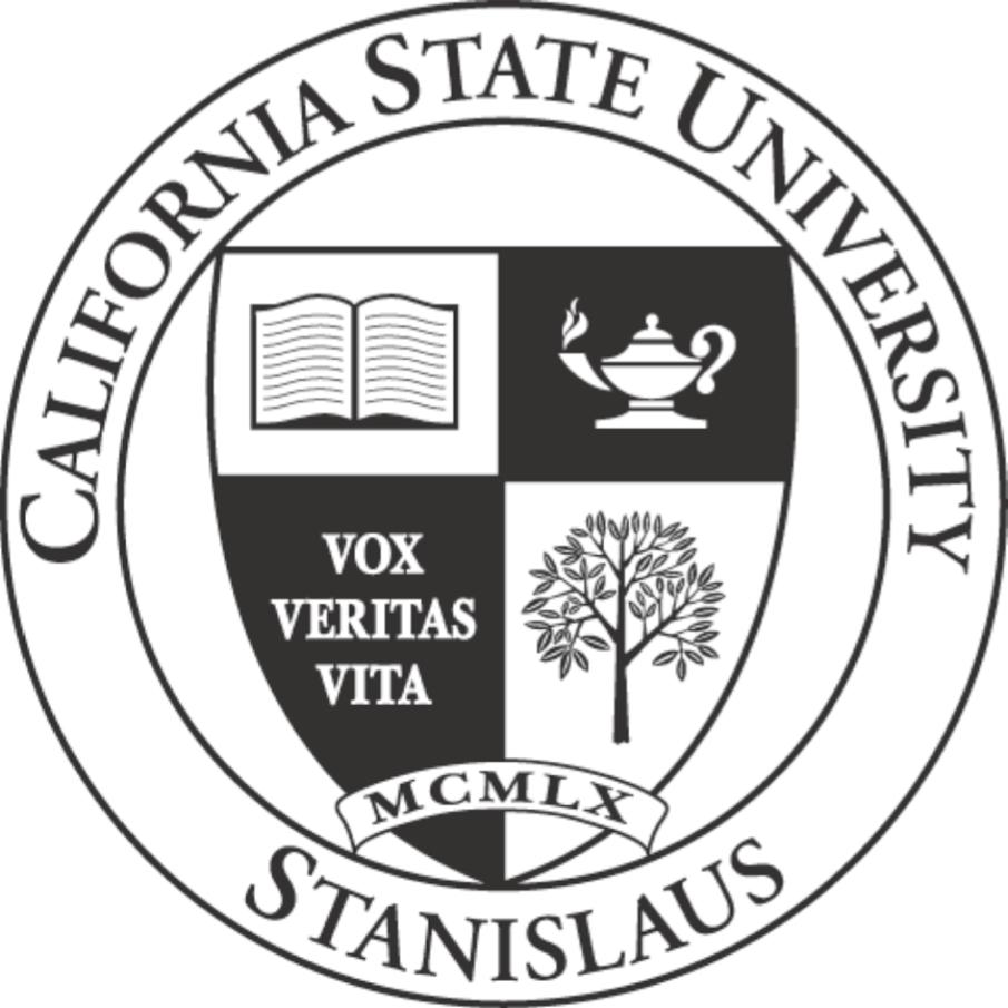 CALIFORNIA STATE UNIVERSITY, STANISLAUS One University Circle, Turlock, CA 95382 Advanced Studies in Education (209) 667-3364 (209) 667-3043 Fax https://www.csustan.