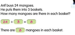 - Solve 1-step word problems involving multiplication and division within the multiplication tables.