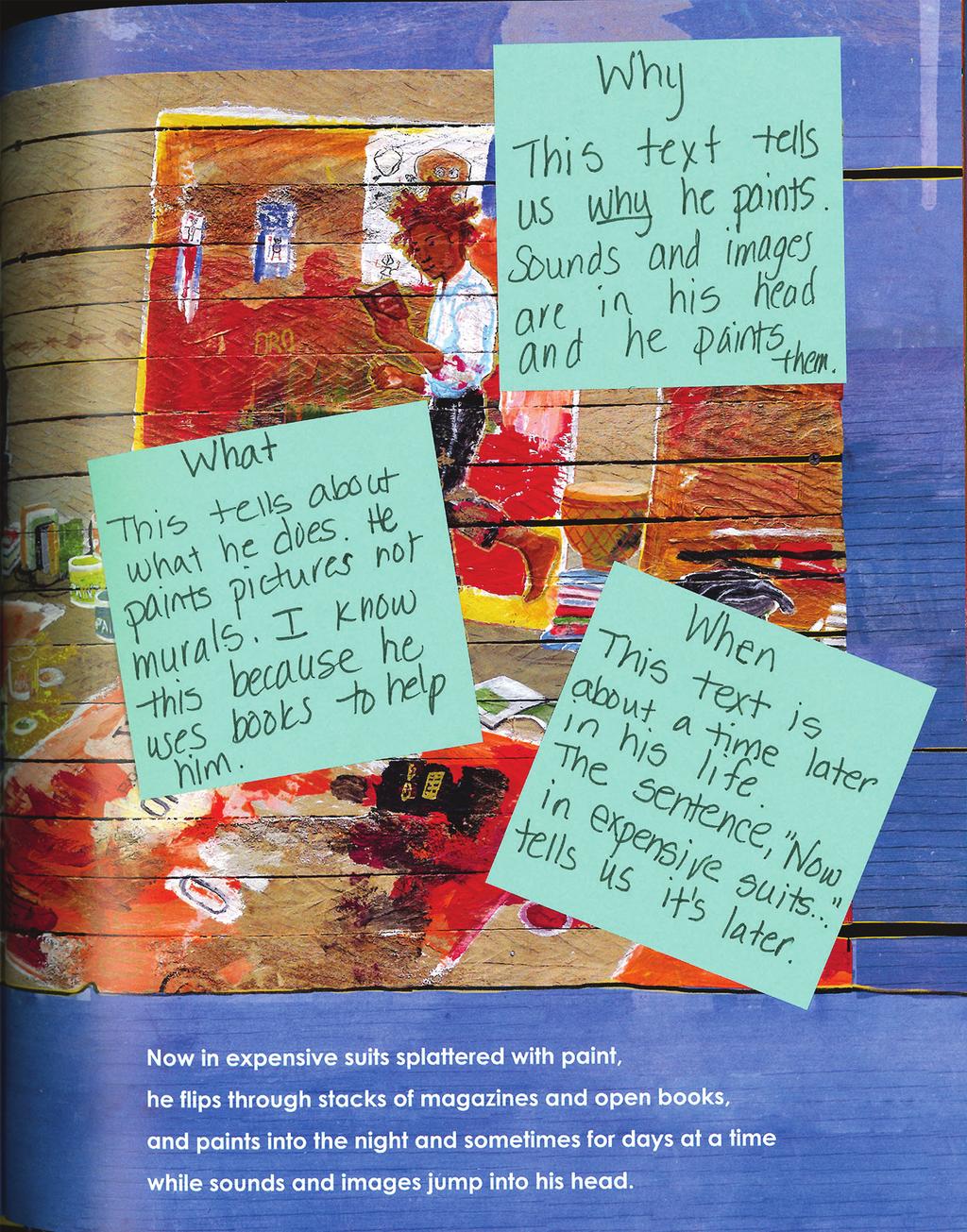 1 A New Spin on Who, What, Why, When, and Where The other day, I was in a classroom and students were WHEN YOU MIGHT OFFER IT You might offer this task when younger readers are ready to dig into