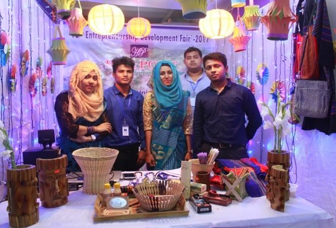 Responsible Management Education) and Academic Impact, Department of Business Administration organized the fair SRC