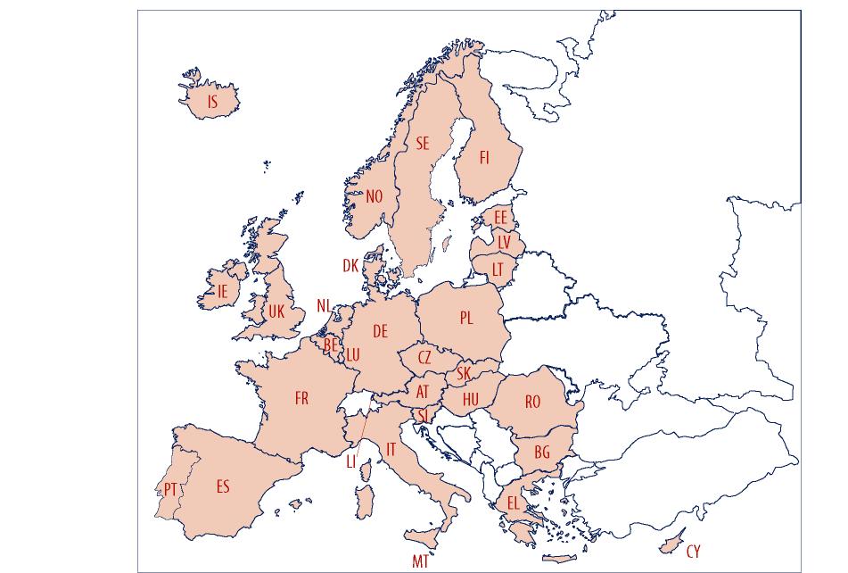 Specific educational measures to promote all forms of giftedness in Europe Country codes (continued) Statistical