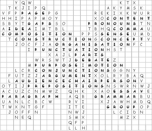 Word Search: English Language Support