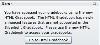 The terms displayed are from the Term (TRM) table for the school. At least one term must be associated with the gradebook. When multiple terms are selected their date ranges cannot overlap.