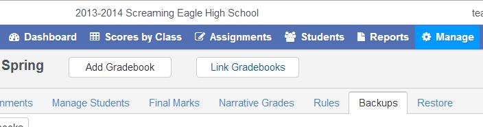 The following is an example of the Print Gradebook Assignment Analysis report.
