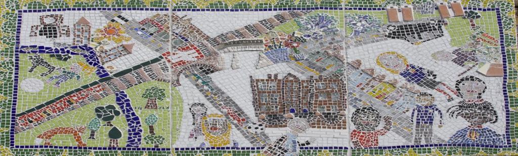 *Earlsfield s community mosaic, which was designed and produced by the children and unveiled during our Jubilee Celebrations on 1 st June 2012.