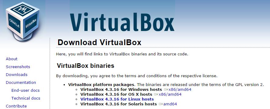 Make sure to download the latest version available as newer PeopleSoft Virtual Images require newer version of Oracle Virtual Box.