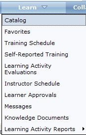The Activity Details panel allows users to register for, view the details of, or perform other actions related to Learning Activities.