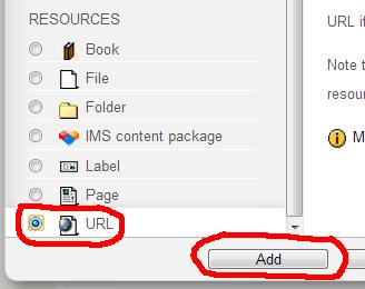 When you are through, click on Save and return to the course at the bottom of the Adding a new File window. Links to the documents now will be on the Homepage.