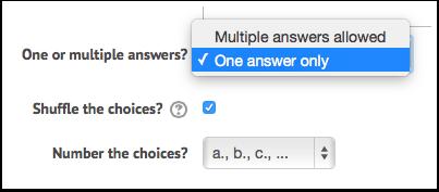 7.15.2 Answers Allowed Scroll down for more choices.