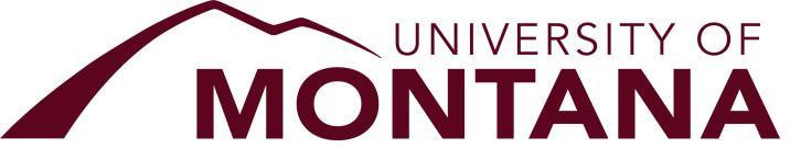 University of Montana Registration form for Dual Enrollment Students An application for admission must be on file to be eligible to register for classes.