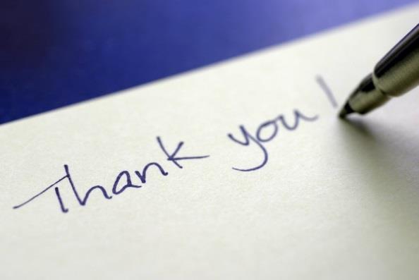 After the Interview It is important that you send a thank you letter after each interview.