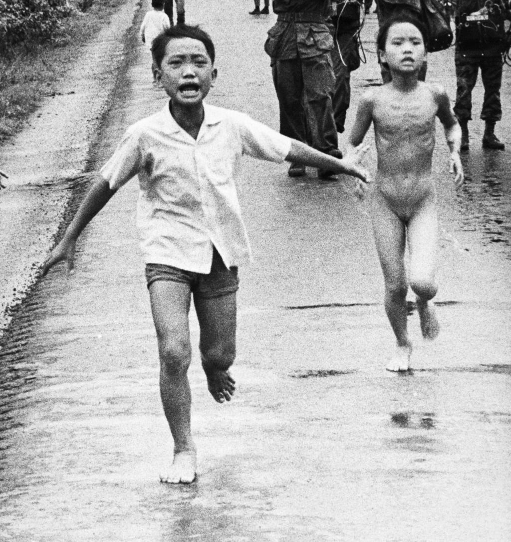 7 SOURCE B A photograph of children fleeing after a napalm attack by American aircraft on a village in Vietnam. SOURCE C You never knew who your enemy was or who was your friend.