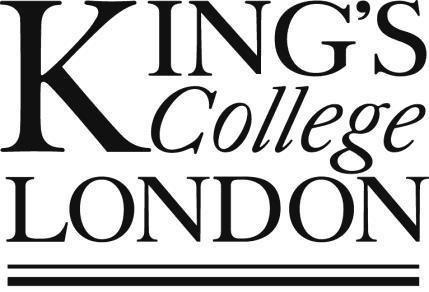 King's College London Centre for Doctoral Studies Administered Funding Schemes: Postgraduate Research (MPhil/PhD)