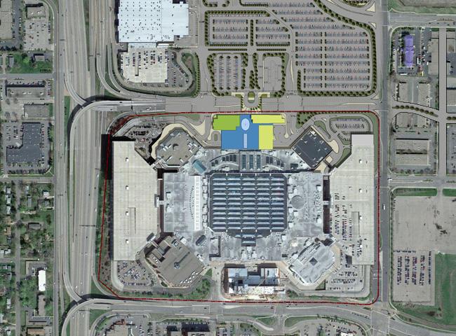 SITE Mall of America Crossings LINDAU LANE 77 LIGHT RAIL TRANSIT STATION LRT 24TH AVENUE SOUTH KILLEBREW DRIVE THE EXPANSION Designed to increase the Mall of America s economic impact, the expansion