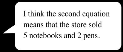 Emma is incorrect: Emma has also misinterpreted n to mean notebooks rather than the number of notebooks.