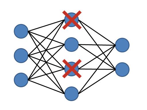 Dropout popular regularization method for neural networks randomly