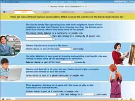 Student s Zone Manual Intro The Intro screens provide students with an activity that introduces them to the topic of