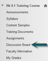 1. Login to your Blackboard account and go to your Blackboard course. 2.